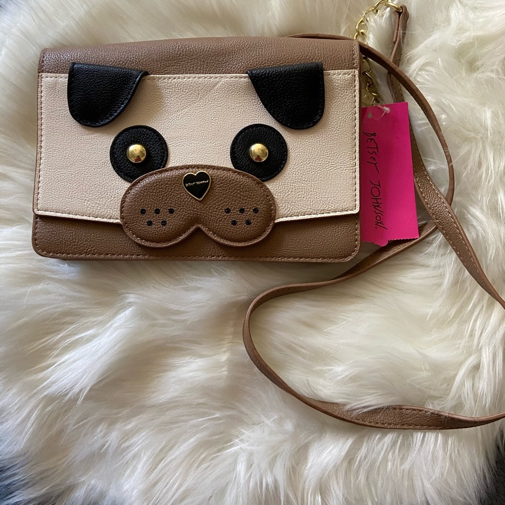 Pug Inspired Crossbody Bag